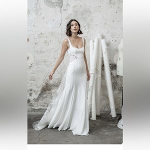 Rime Arodaky INXS wedding dress